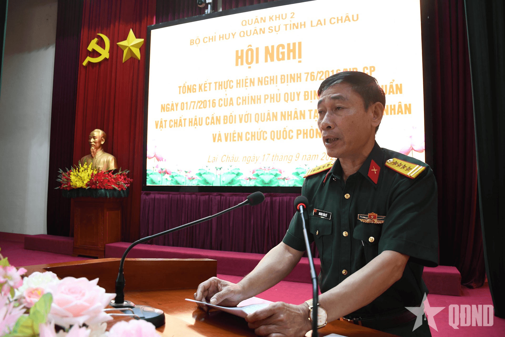Bộ CHQS tỉnh Lai Châu đảm bảo tốt công tác hậu cần, chăm lo đời sống bộ đội