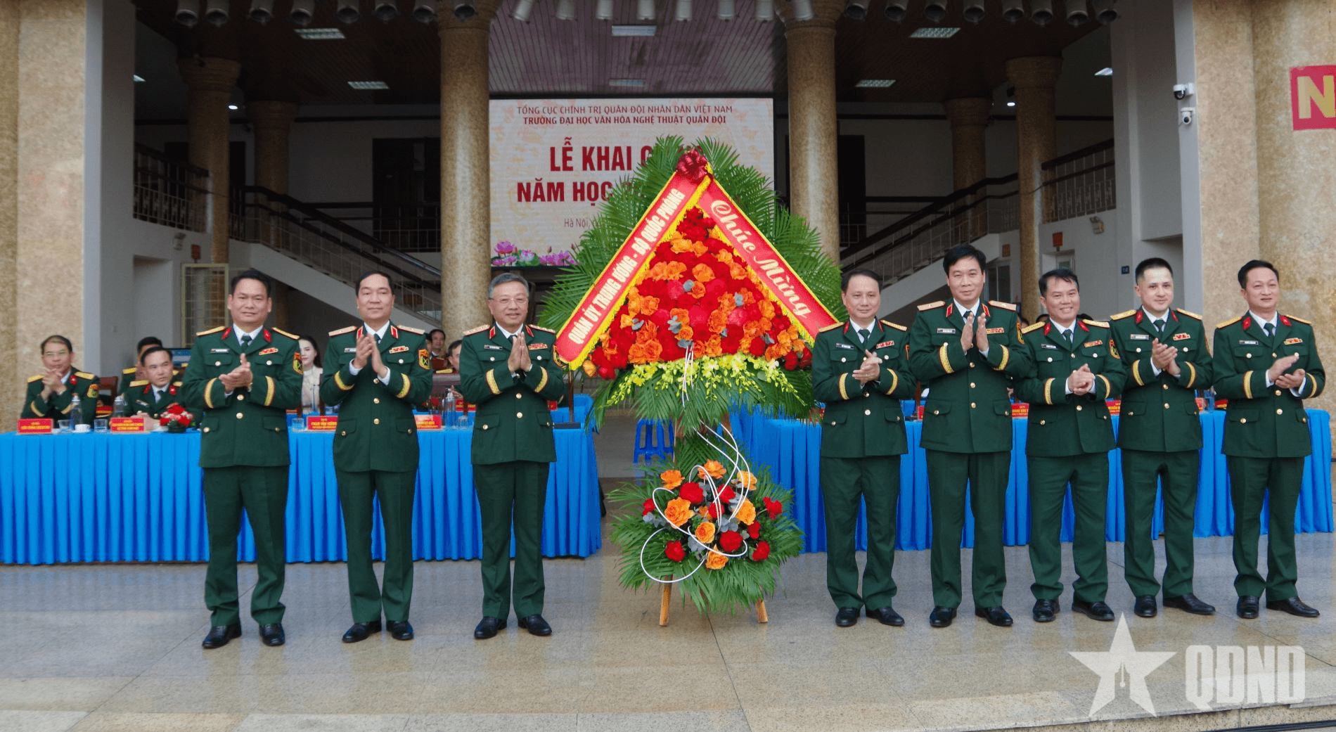 Xây dựng Trường Đại học Văn hóa nghệ thuật Quân đội trở thành trung tâm đào tạo và phát triển văn hóa, văn nghệ hàng đầu
