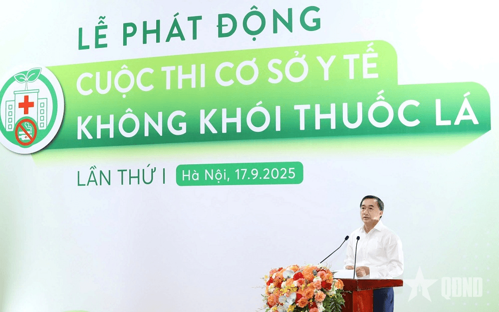 Phát động cuộc thi “Cơ sở y tế không khói thuốc lá” lần thứ I