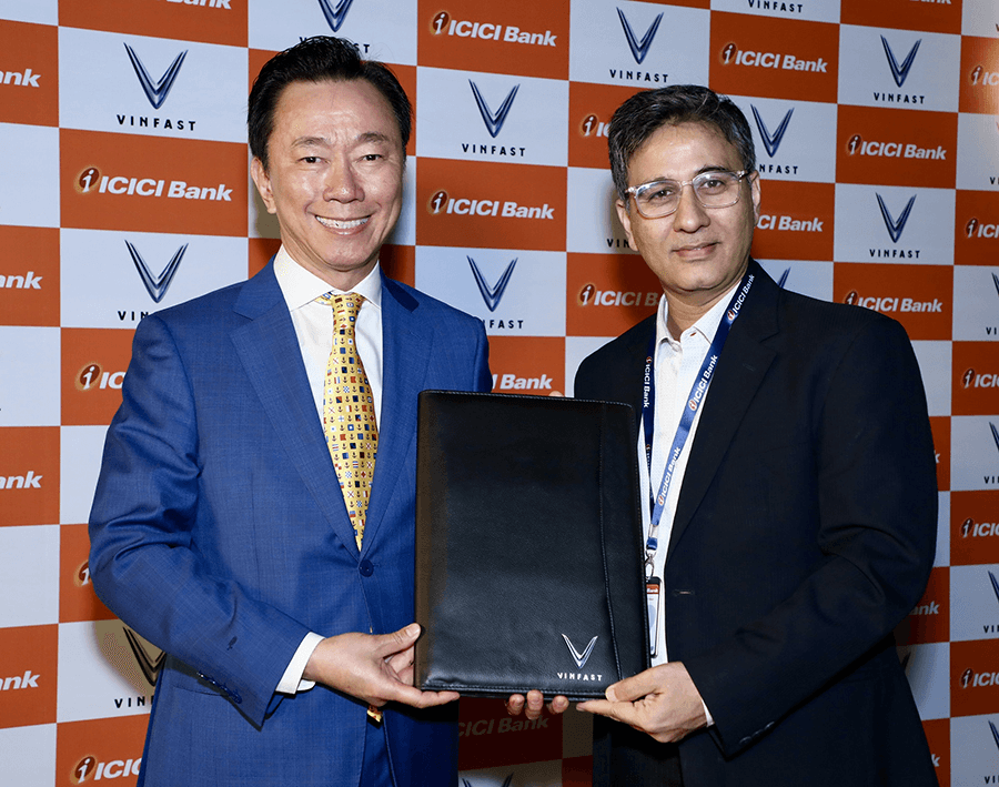 VinFast Ấn Độ hợp tác cùng ICICI Bank triển khai giải pháp tài chính toàn diện cho xe điện