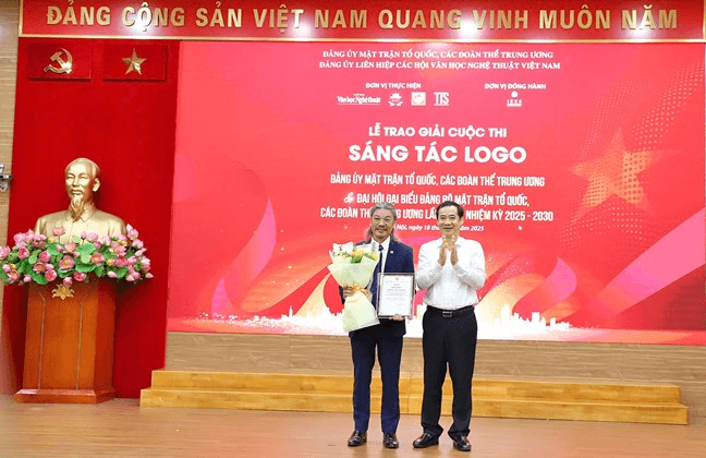 Trao giải Cuộc thi sáng tác logo Đảng ủy và logo Đại hội đại biểu Đảng bộ Mặt trận Tổ quốc, các đoàn thể Trung ương lần thứ I