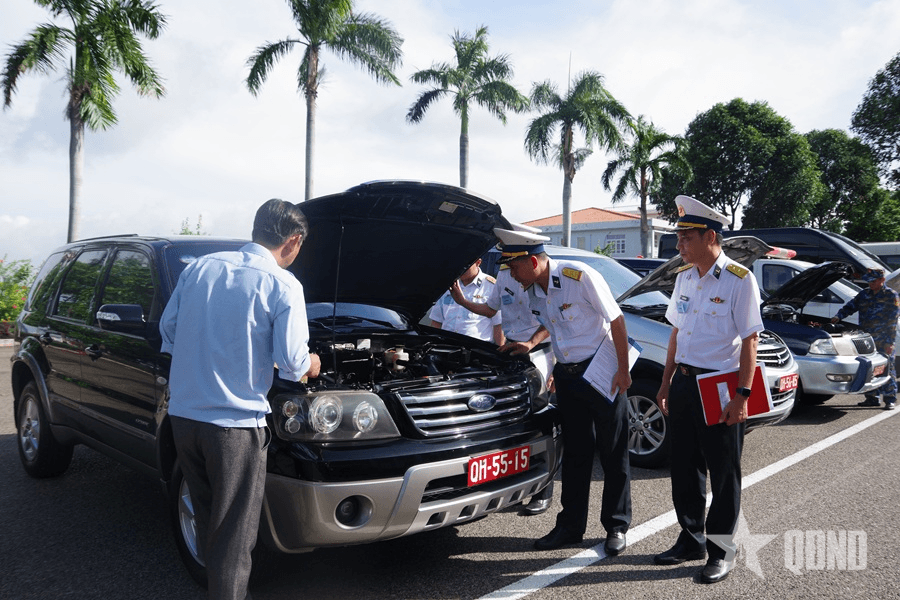 Hải đoàn 129 tổ chức Hội thi xe tốt cấp hải đoàn năm 2025