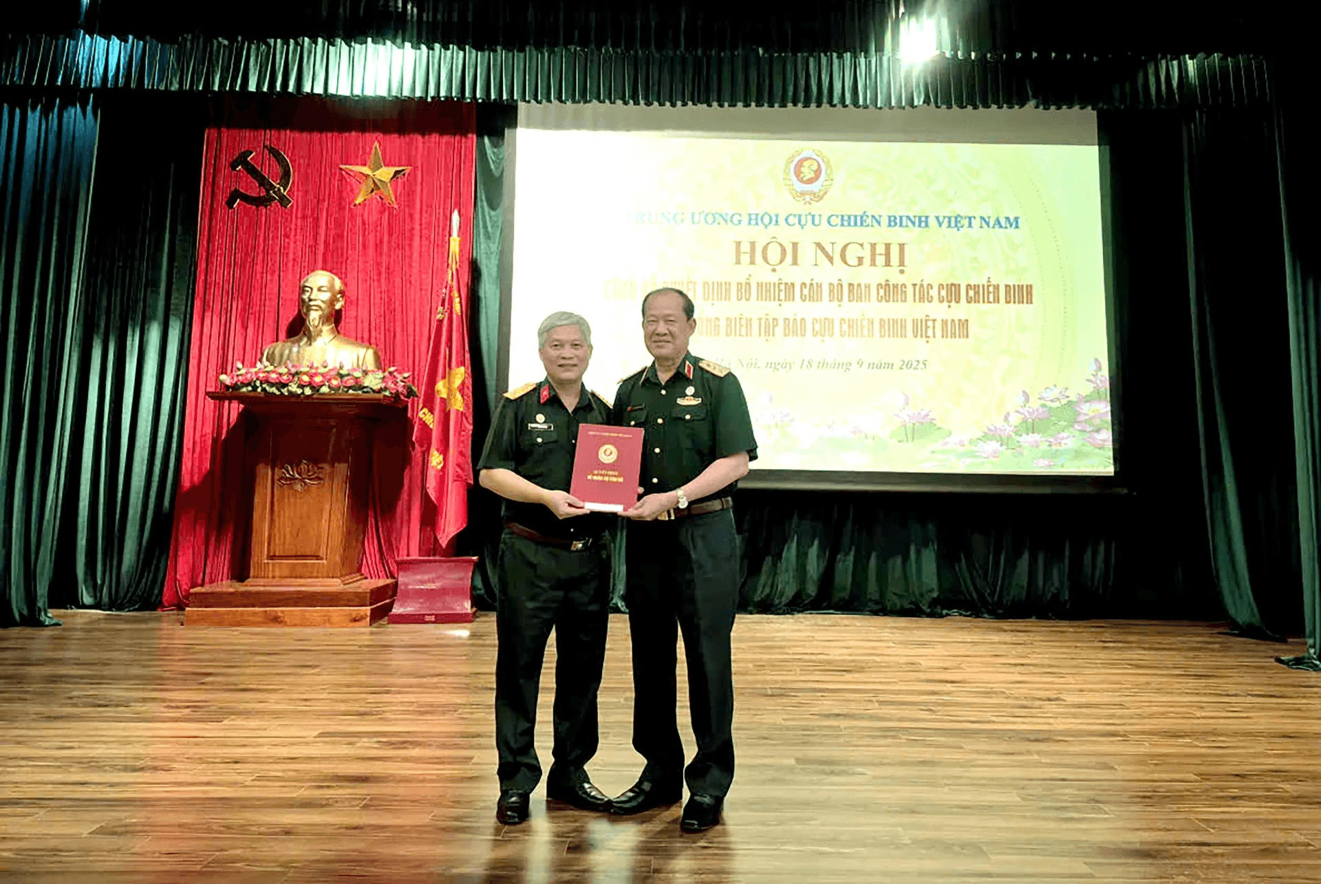 Đại tá Đỗ Phú Thọ được bổ nhiệm làm Tổng biên tập Báo Cựu chiến binh Việt Nam
