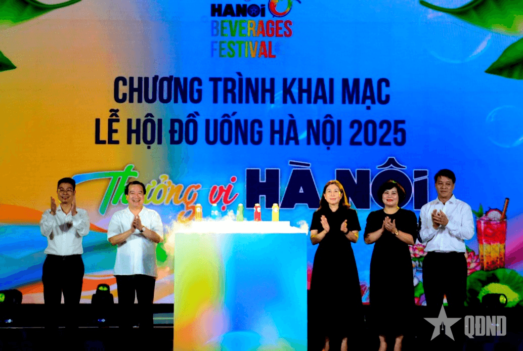 Khai mạc Lễ hội Đồ uống Hà Nội 2025