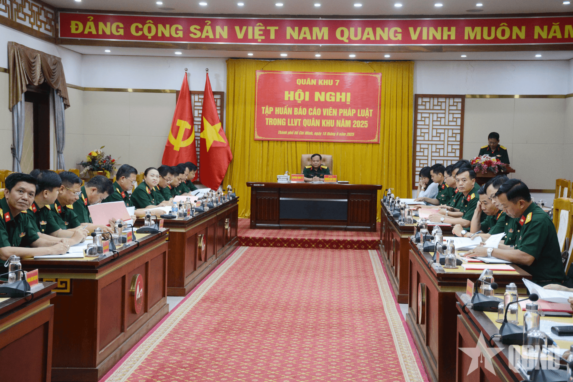 Quân khu 7 đẩy mạnh phổ biến giáo dục pháp luật