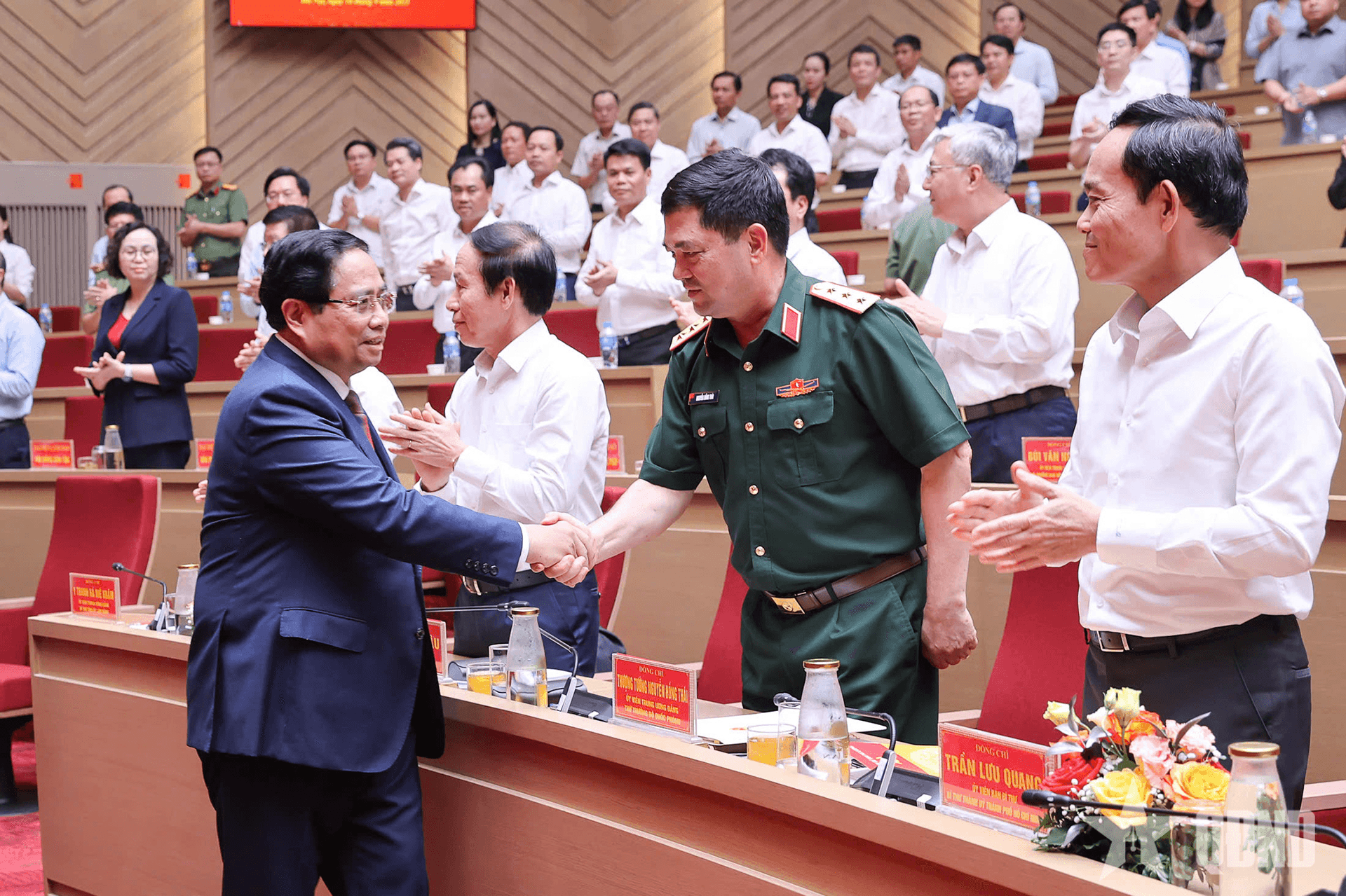 Thủ tướng Phạm Minh Chính dự, chỉ đạo Hội nghị toàn quốc triển khai chiến lược an ninh phi truyền thống