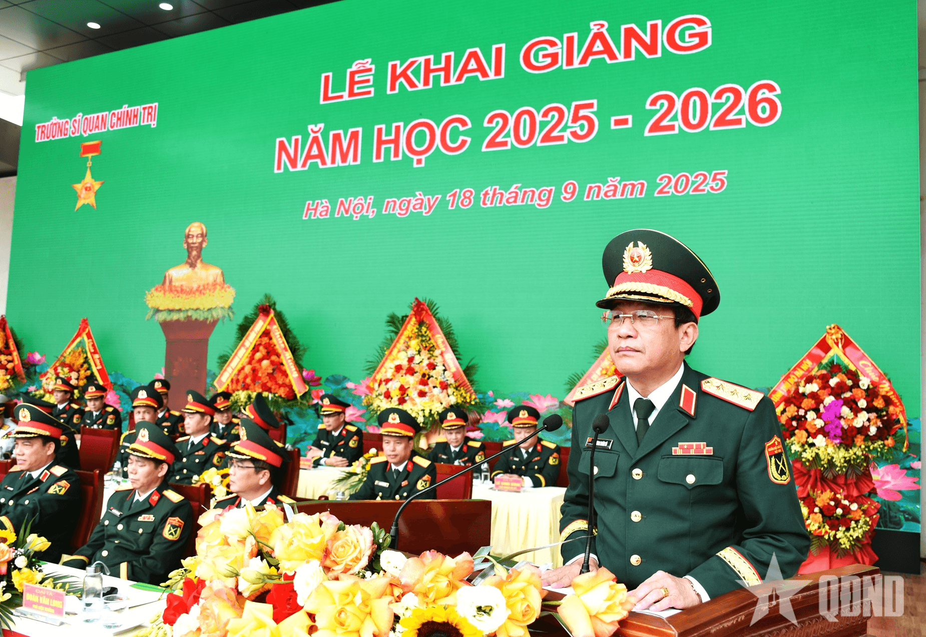 Thượng tướng Trương Thiên Tô: Trường Sĩ quan Chính trị bền bỉ gieo mầm niềm tin, hun đúc lý tưởng, rèn đắp bản lĩnh cho các thế hệ cán bộ chính trị