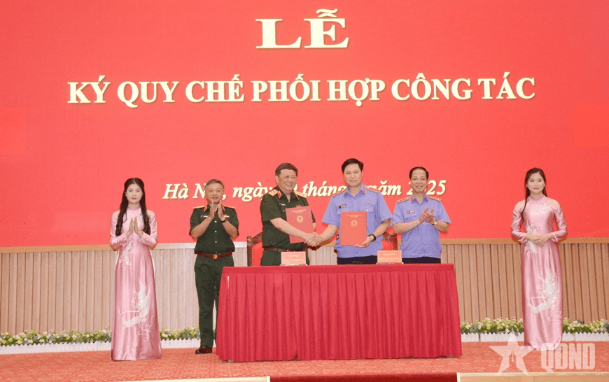 Cơ quan điều tra Viện Kiểm sát nhân dân tối cao và Cục Bảo vệ an ninh Quân đội ký Quy chế phối hợp công tác
