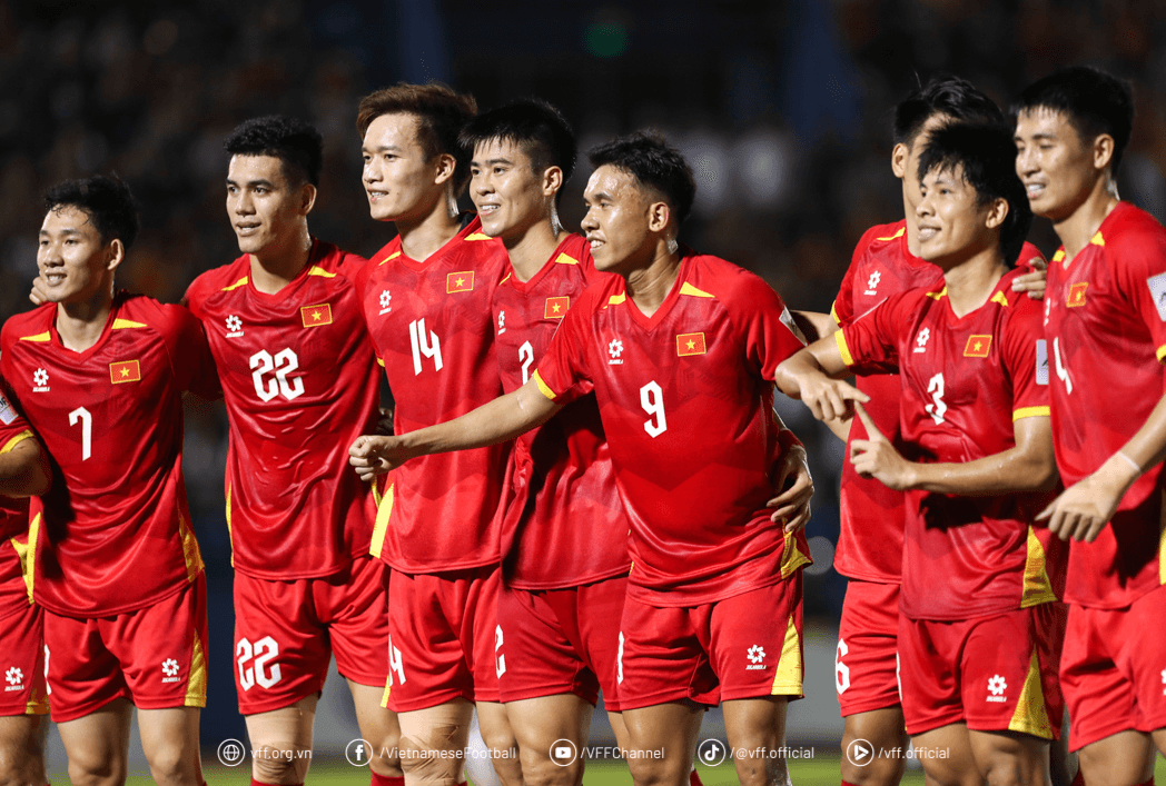 Đội tuyển Việt Nam xếp hạng 114 thế giới trên bảng xếp hạng FIFA
