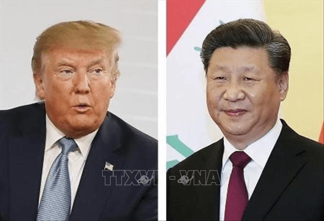 Hai nhà lãnh đạo Mỹ và Trung Quốc điện đàm