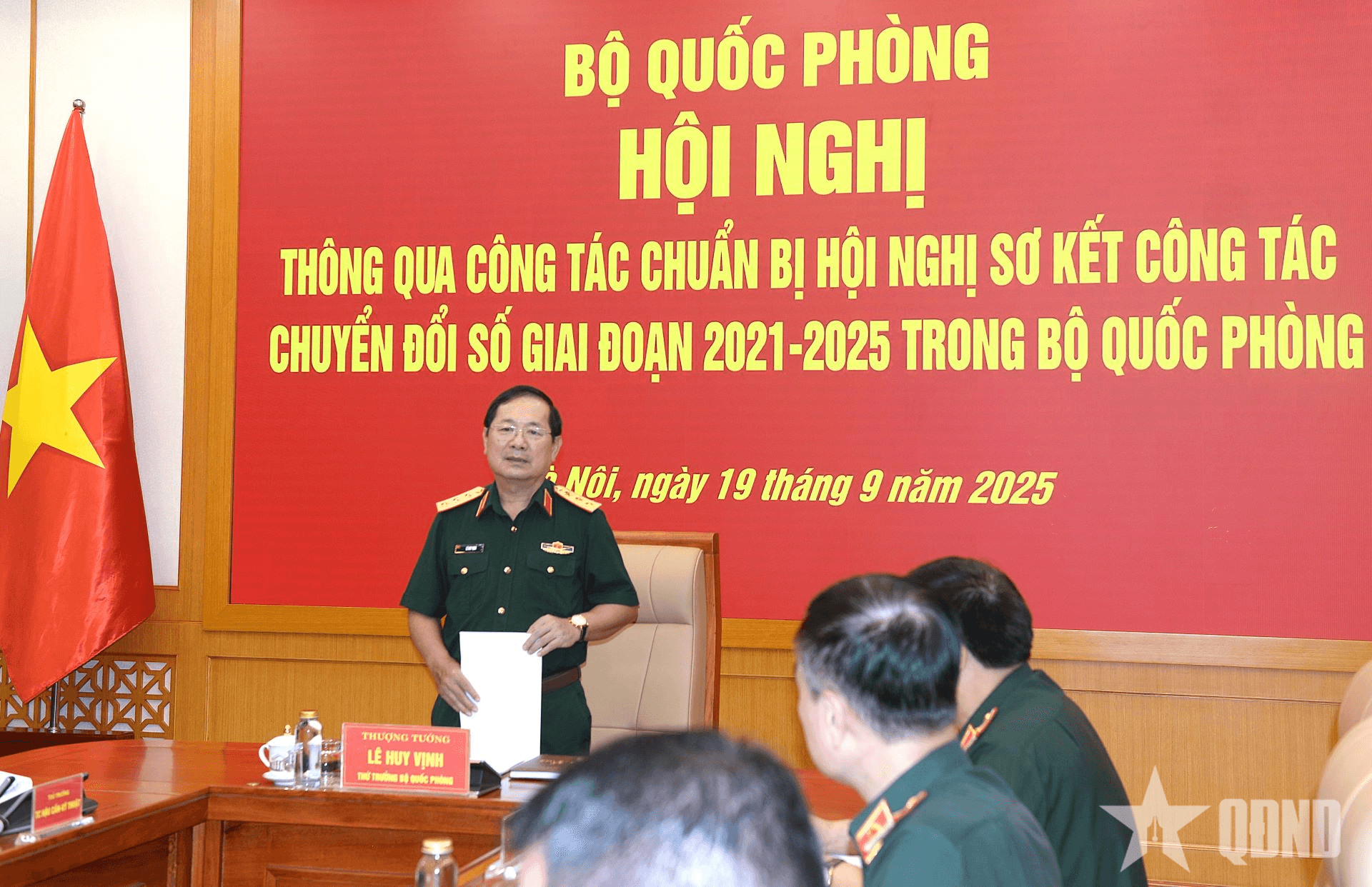 Thượng tướng Lê Huy Vịnh: Hội nghị sơ kết chuyển đổi số đặc biệt có ý nghĩa