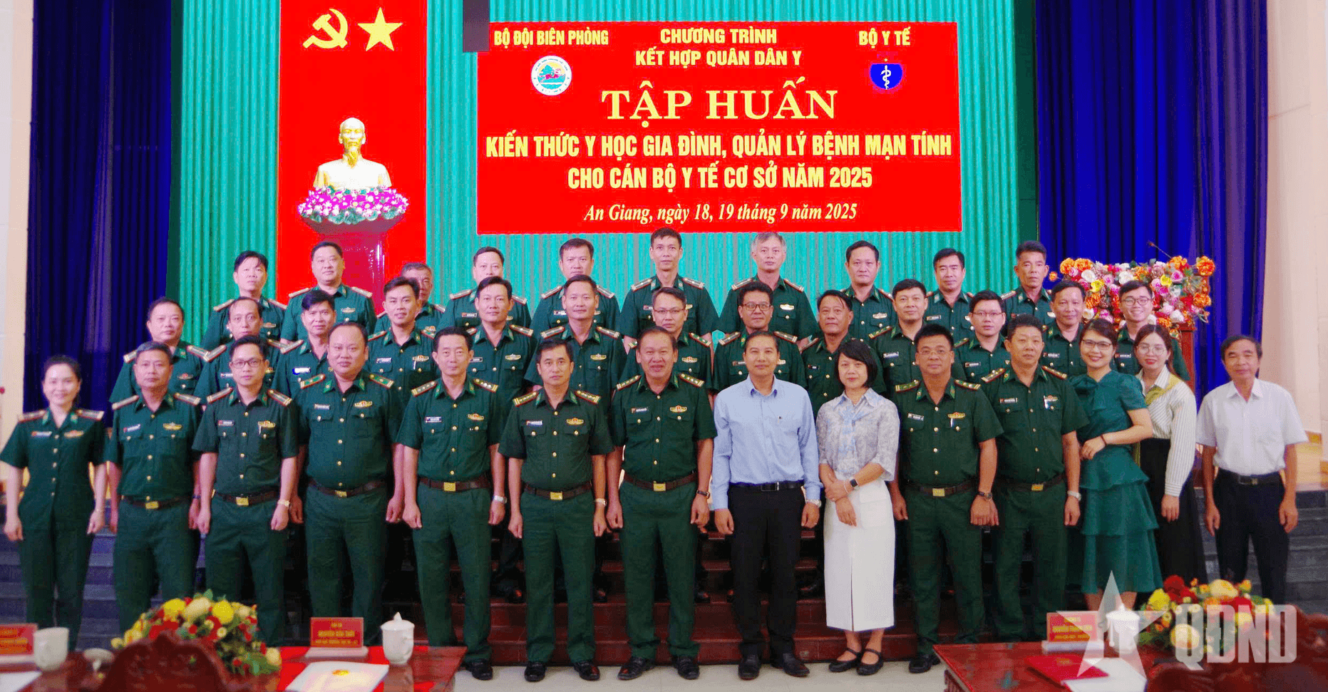 Bộ đội Biên phòng: Tập huấn kiến thức y học gia đình và quản lý bệnh mạn tính