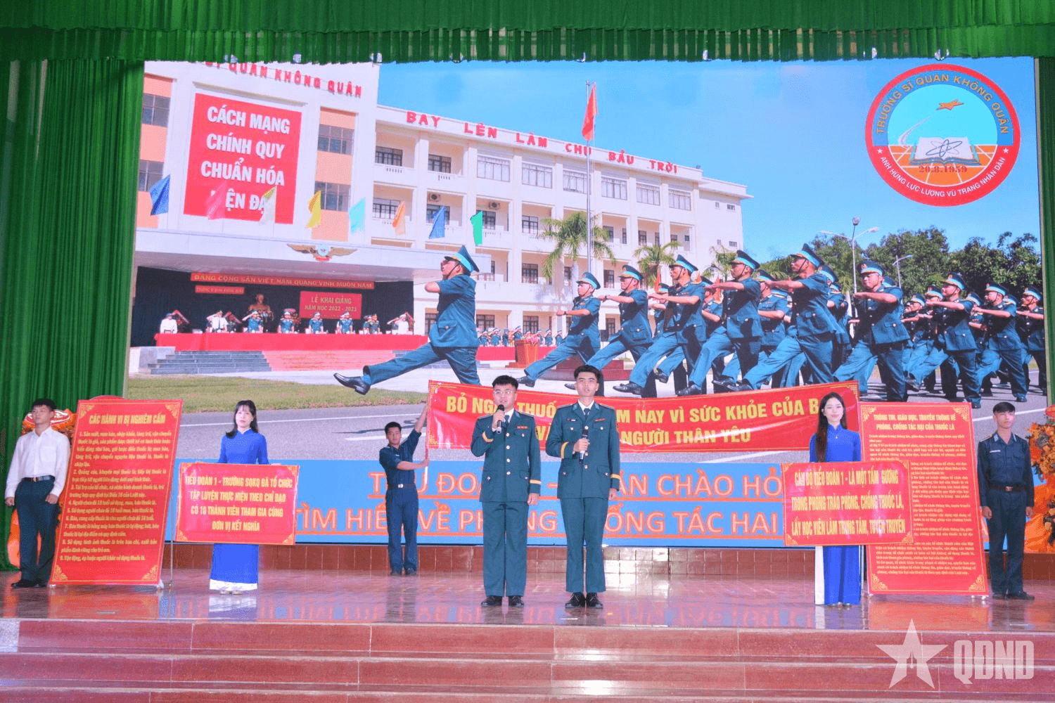 Bộ đội Không quân đẩy mạnh tuyên truyền phòng, chống tác hại của thuốc lá
