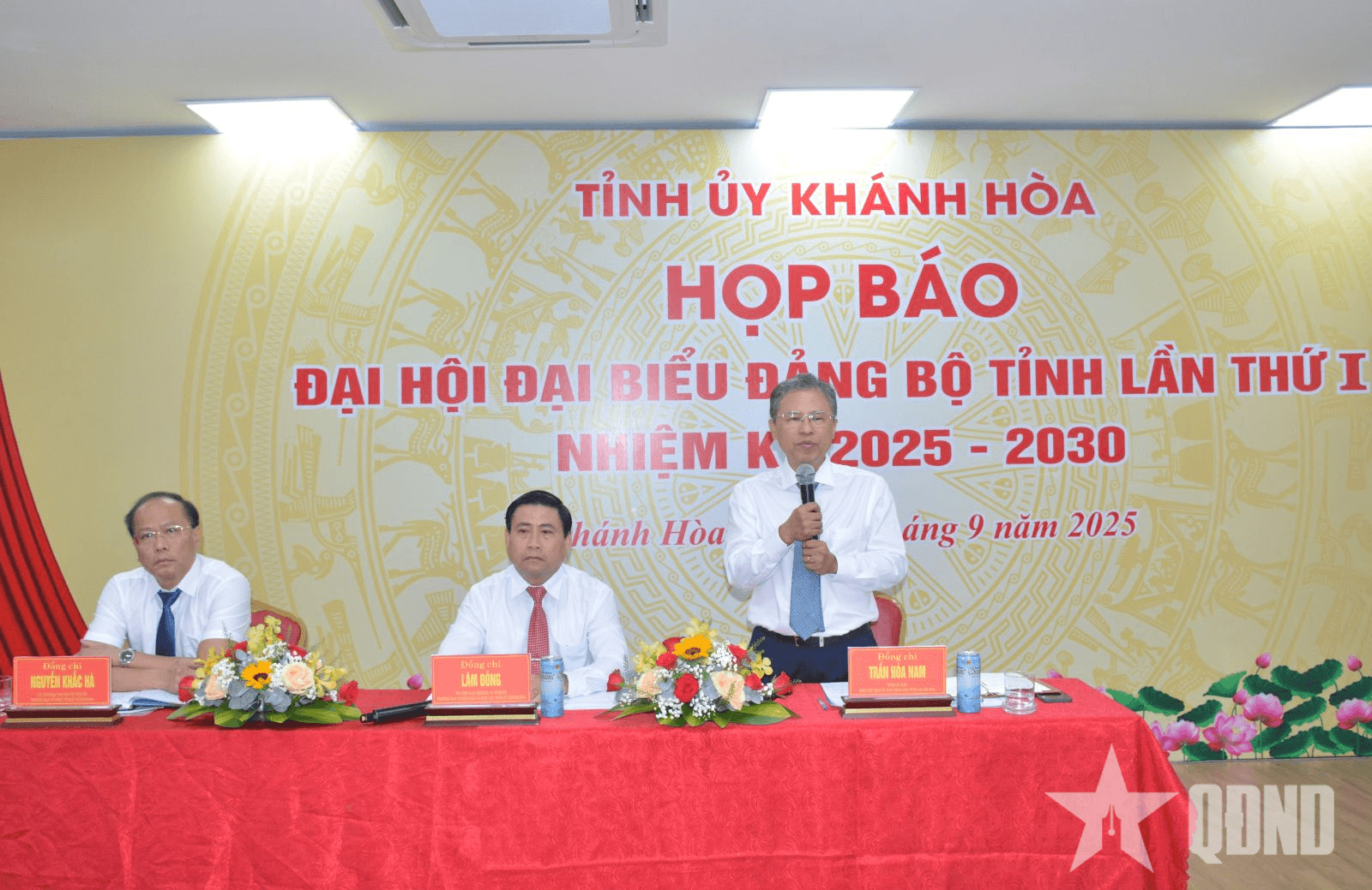 Khánh Hòa: Họp báo Đại hội đại biểu Đảng bộ tỉnh lần thứ I