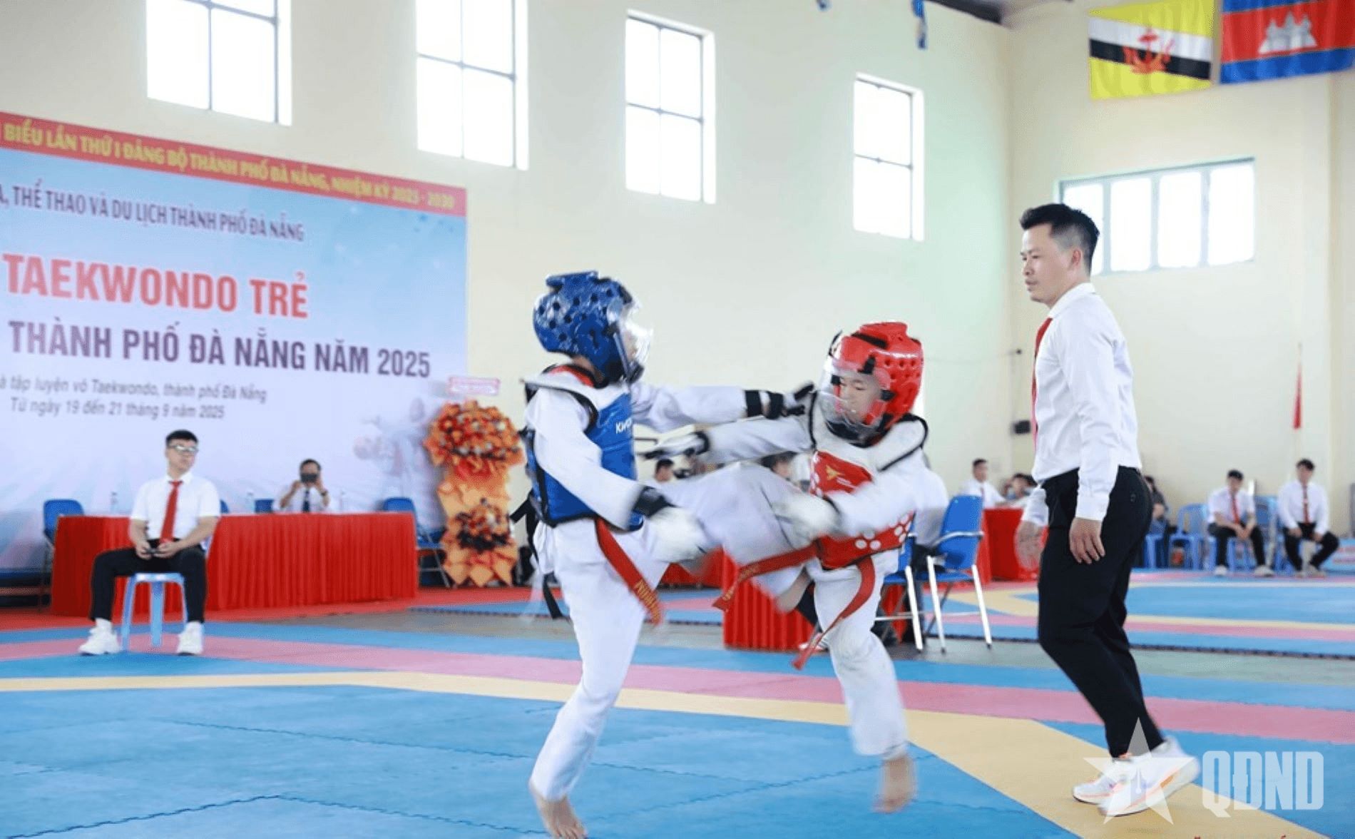 Gần 400 vận động viên dự giải taekwondo trẻ các câu lạc bộ TP Đà Nẵng năm 2025
