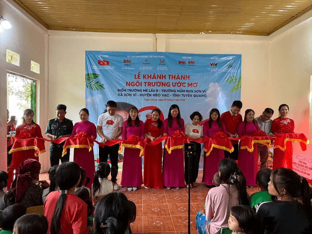 Khánh thành ngôi trường ước mơ ở vùng biên Tuyên Quang
