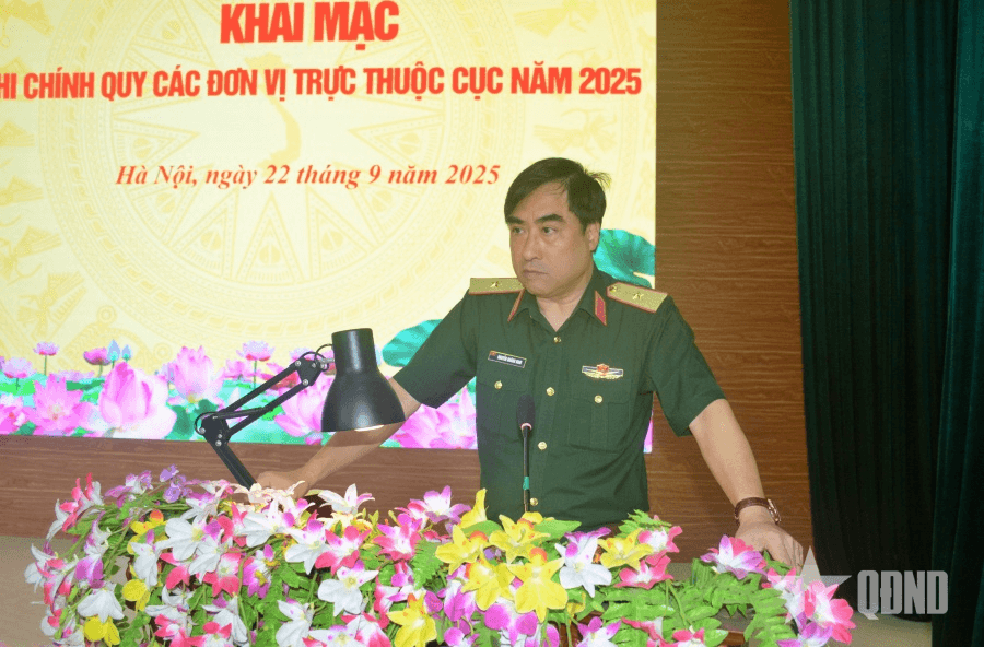 Thi chính quy các đơn vị trực thuộc Cục Xe máy - Vận tải