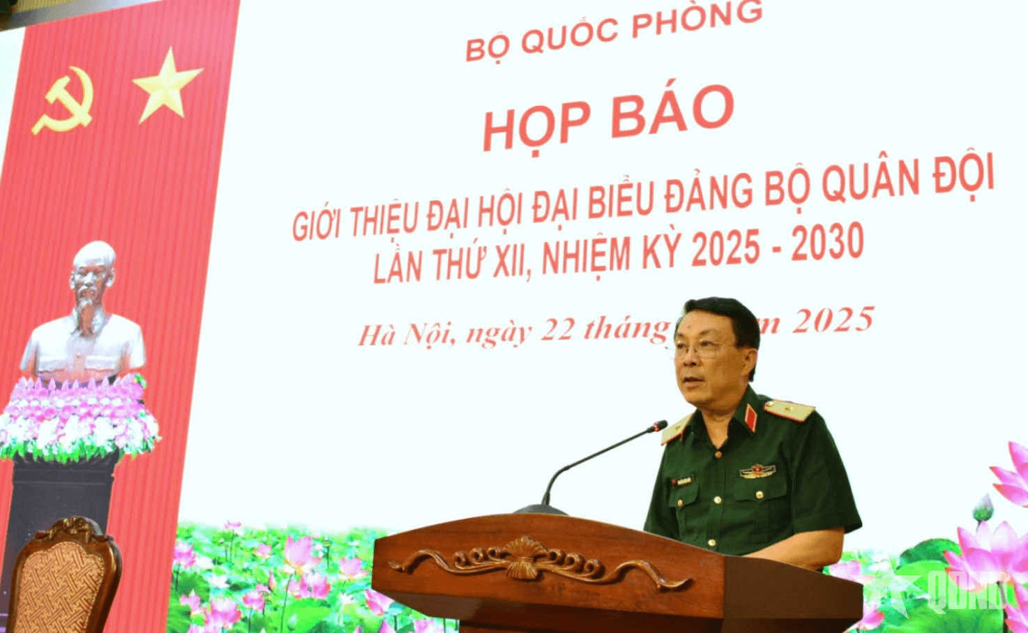 Đại hội đại biểu Đảng bộ Quân đội lần thứ XII diễn ra từ ngày 29-9 đến 2-10