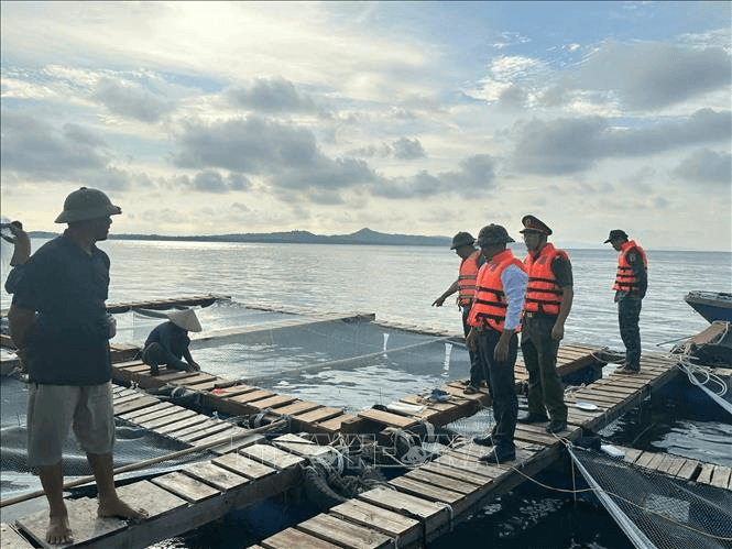 Ảnh hưởng bão số 9, ven biển tỉnh Quảng Ninh nguy cơ cao sạt lở đê, kè biển
