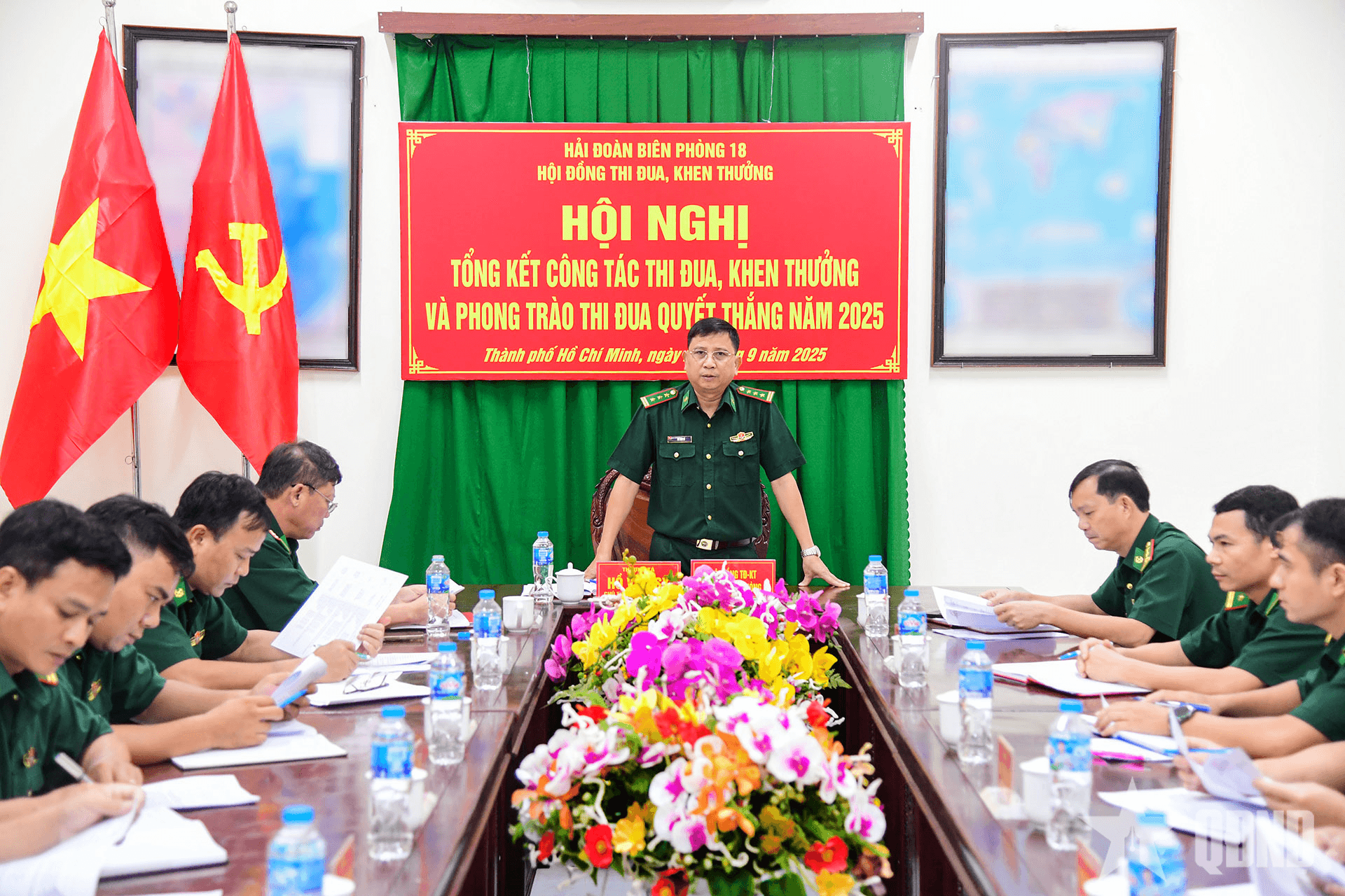 Hải đoàn Biên phòng 18 thực hiện tốt Phong trào Thi đua Quyết thắng