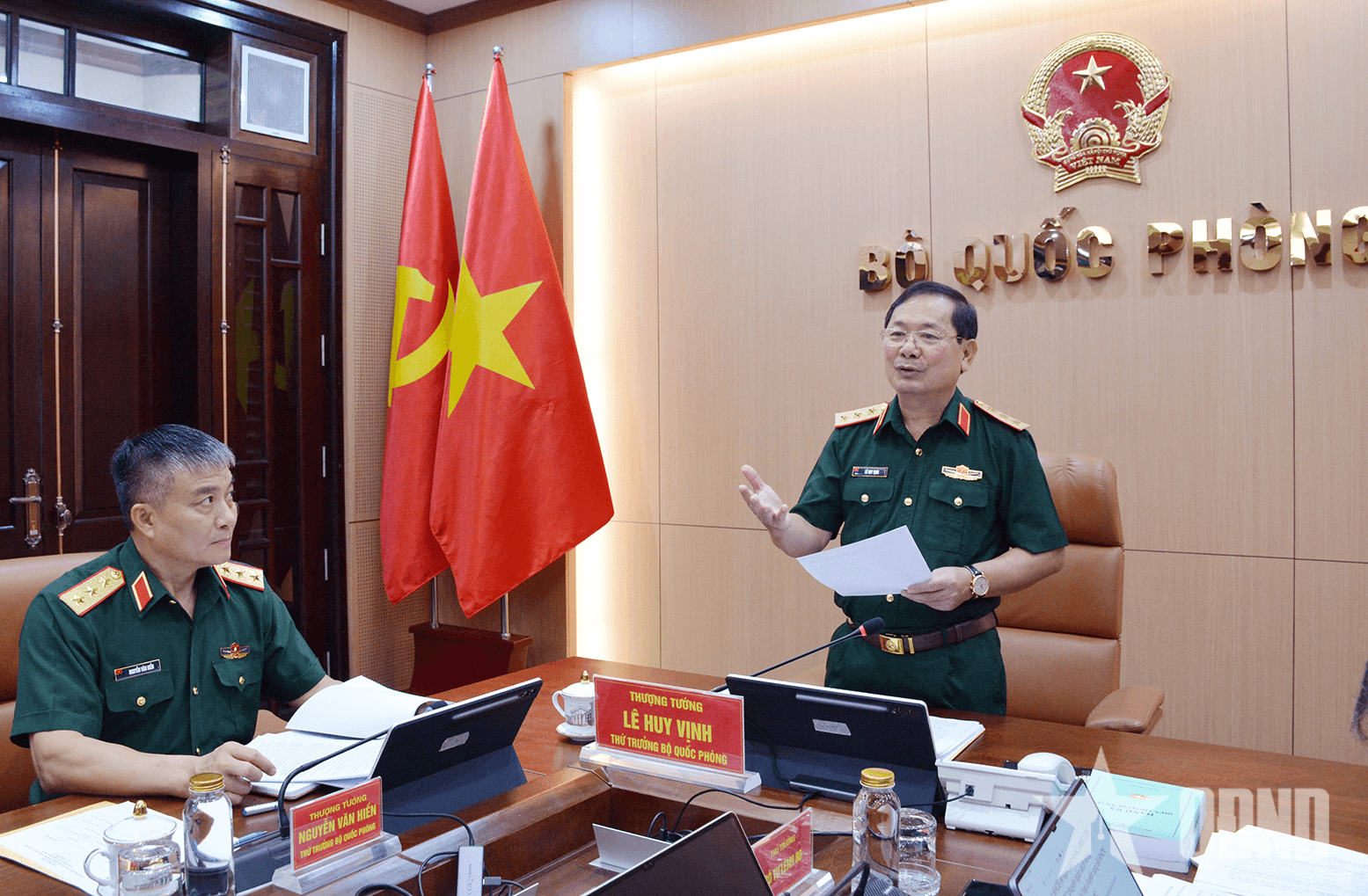 Thượng tướng Lê Huy Vịnh: Đẩy mạnh ứng dụng AI trong Bộ Quốc phòng