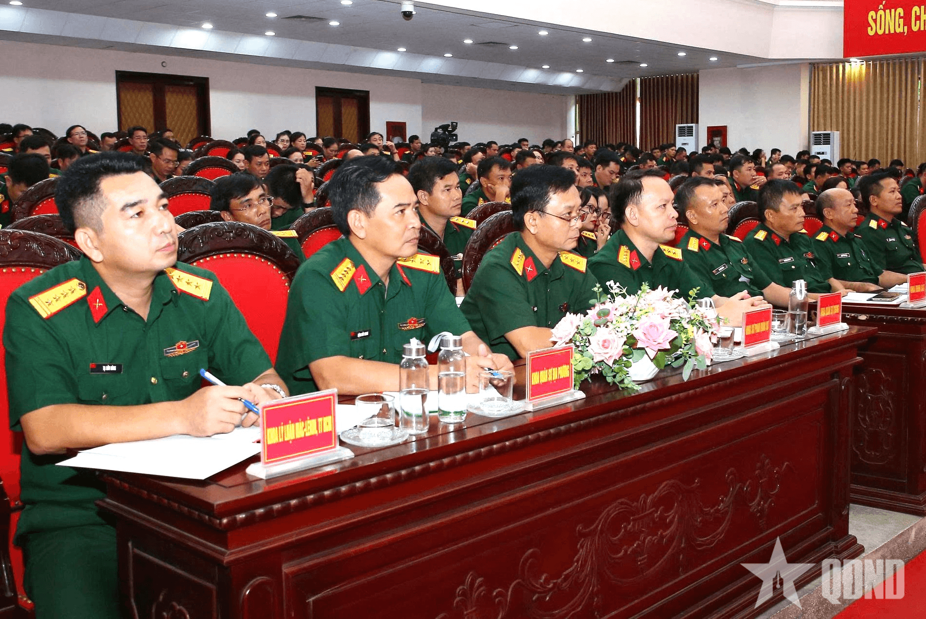 Trường Sĩ quan Lục quân 1 tổ chức Hội nghị giao nhiệm vụ công tác khoa học quân sự năm học 2025-2026