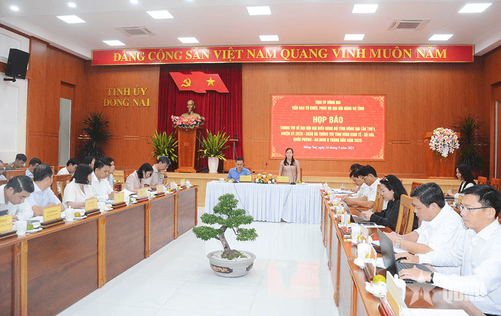 Đại hội đại biểu Đảng bộ tỉnh Đồng Nai lần thứ I diễn ra ngày 29 và 30-9