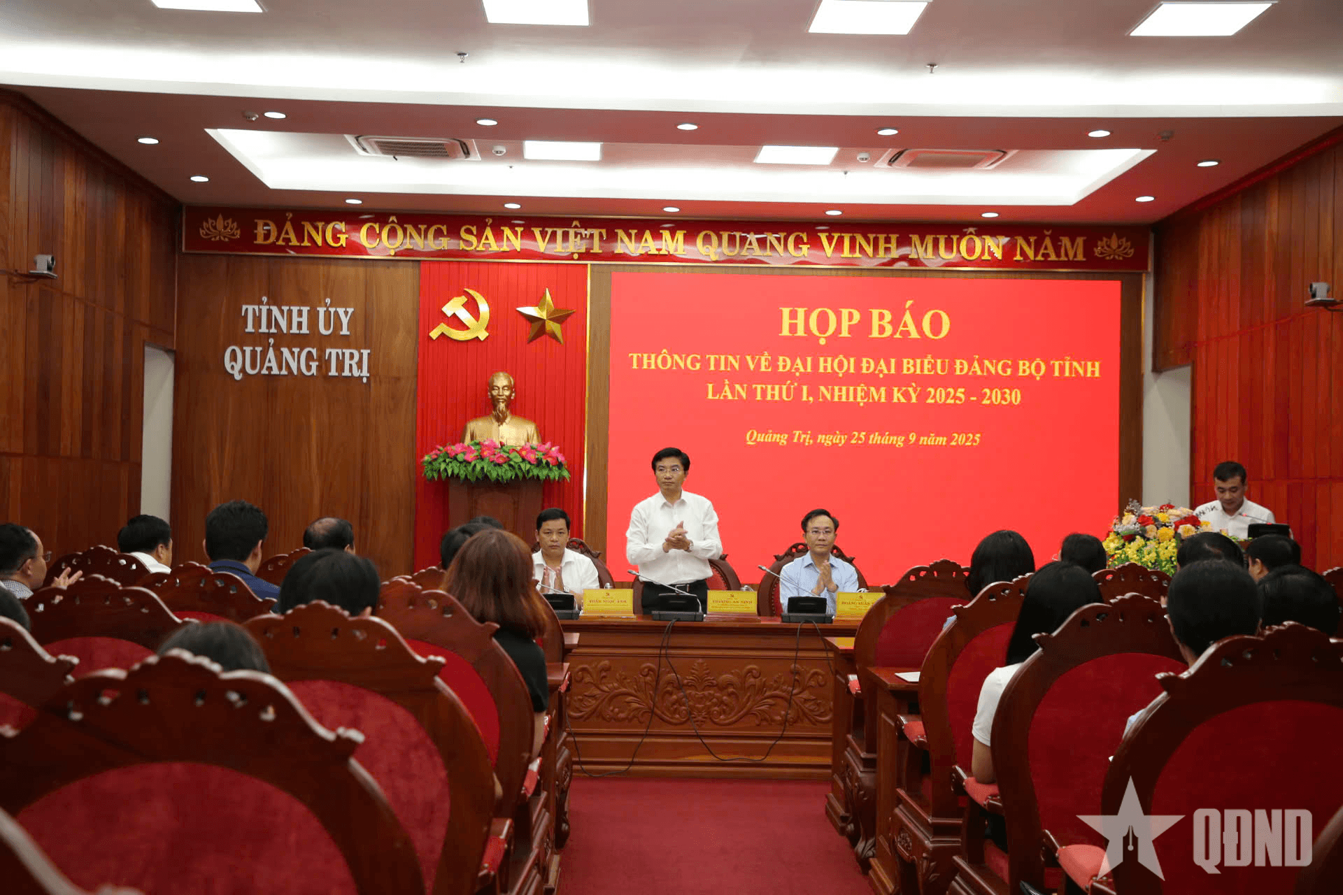 Đại hội đại biểu Đảng bộ tỉnh Quảng Trị lần thứ I diễn ra ngày 4 và 5-10