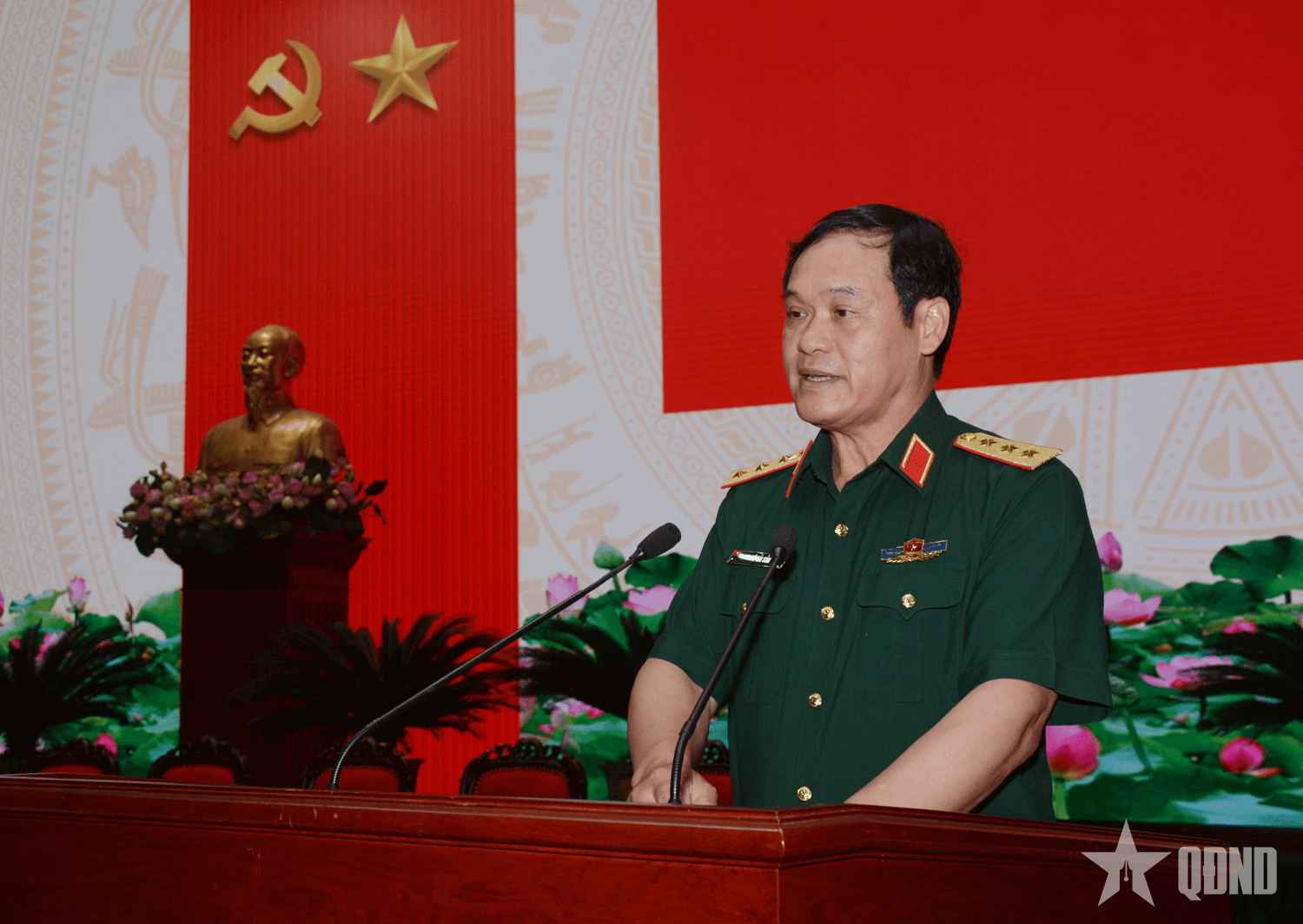 Thượng tướng Vũ Hải Sản chủ trì kiểm tra công tác chuẩn bị bảo đảm phục vụ Đại hội đại biểu Đảng bộ Quân đội lần thứ XII