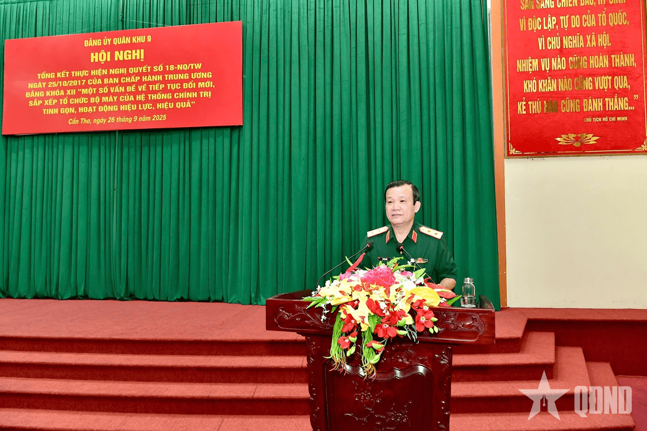 Đảng ủy Quân khu 9: Thực hiện hiệu quả Nghị quyết số 18 của Ban Chấp hành Trung ương Đảng