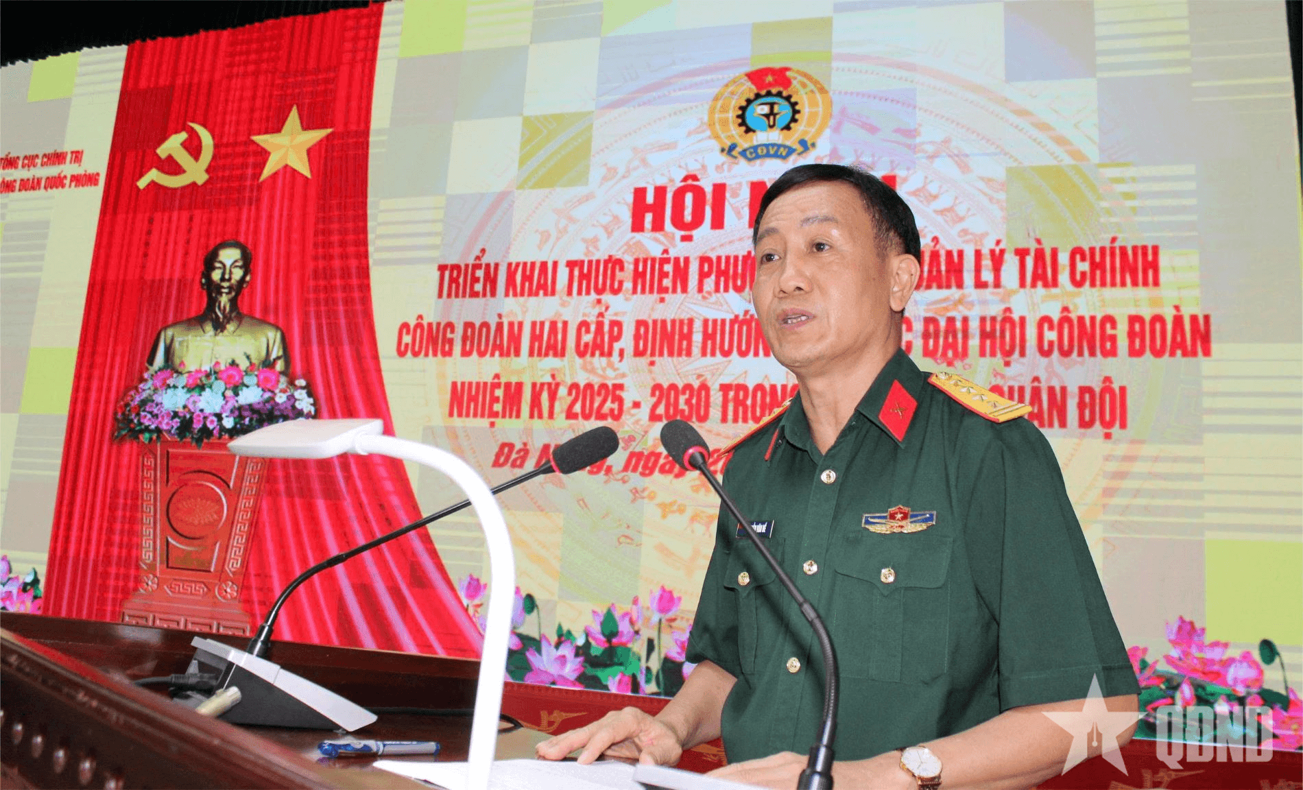 Ban Công đoàn Quốc phòng triển khai phương thức quản lý tài chính công đoàn hai cấp trong Quân đội