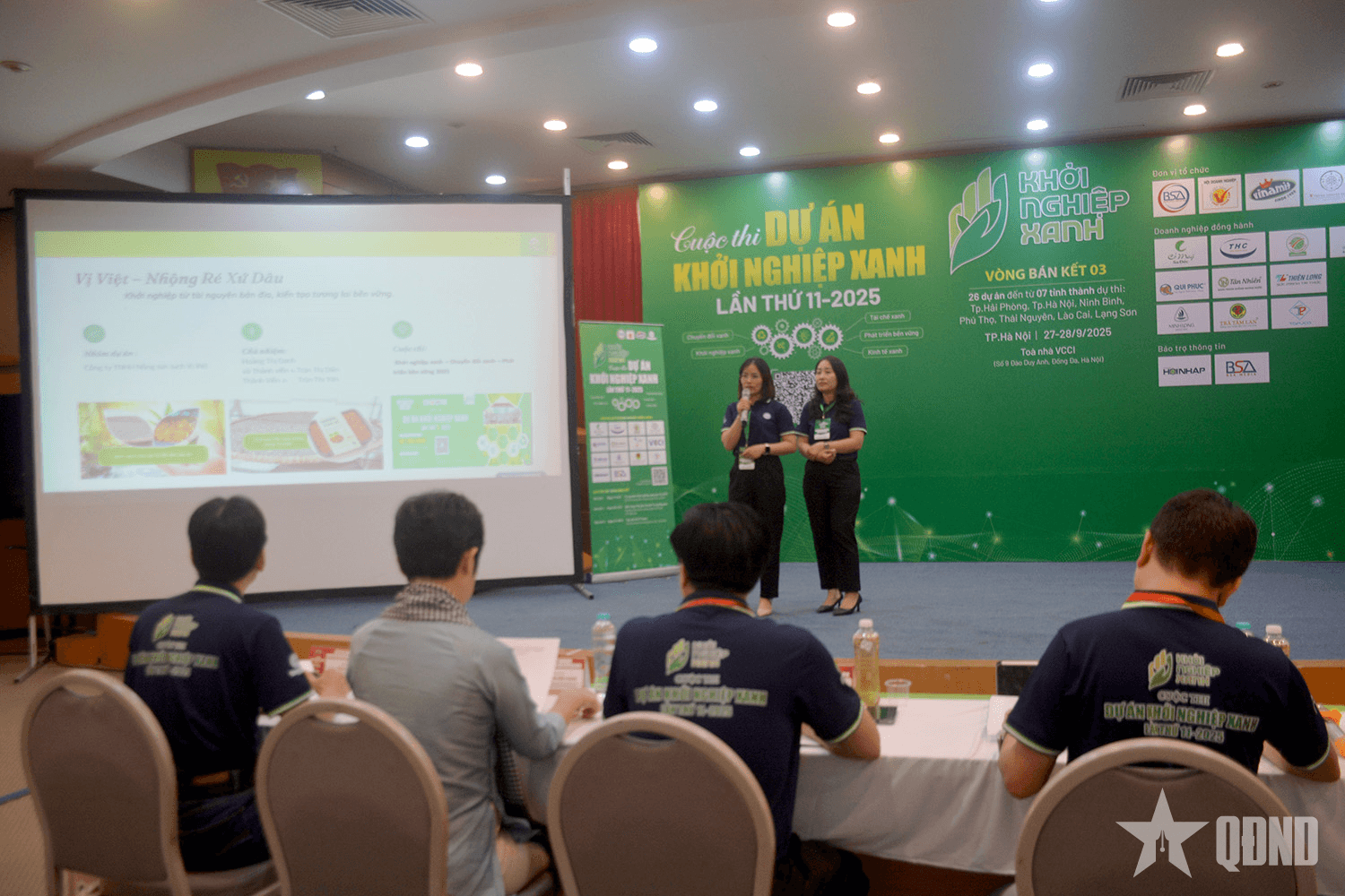 Vòng bán kết thứ 3 Cuộc thi Dự án Khởi nghiệp Xanh lần thứ 11