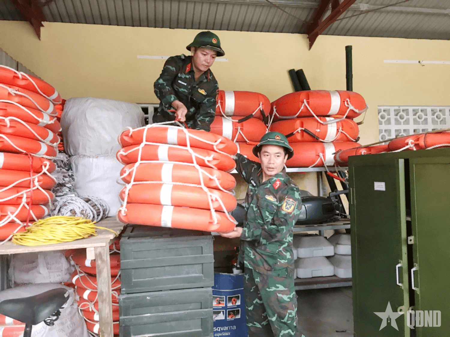 Quảng Trị: Bộ đội, dân quân sẵn sàng ứng phó với bão số 10