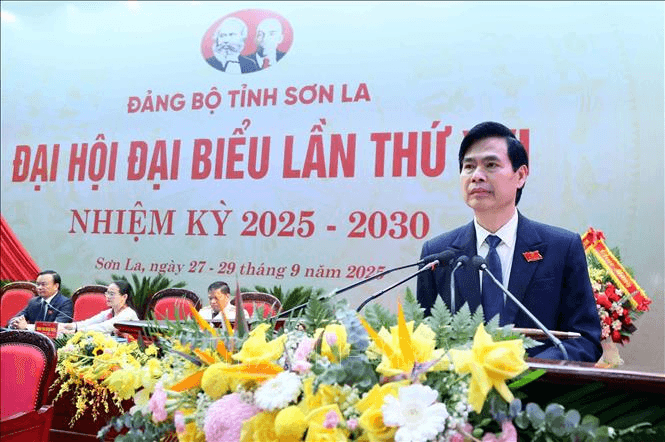 Tiến tới Đại hội XIV của Đảng: Đồng chí Hoàng Quốc Khánh tái cử chức Bí thư Tỉnh ủy Sơn La khóa XVI