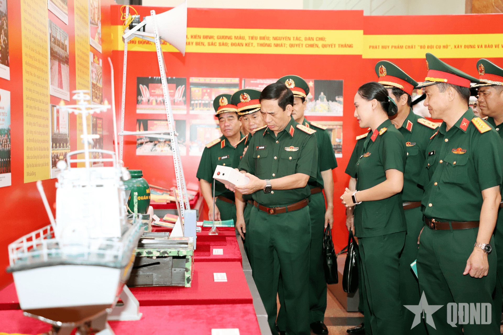 Đại tướng Phan Văn Giang kiểm tra công tác chuẩn bị bảo đảm phục vụ Đại hội Đảng bộ Quân đội lần thứ XII