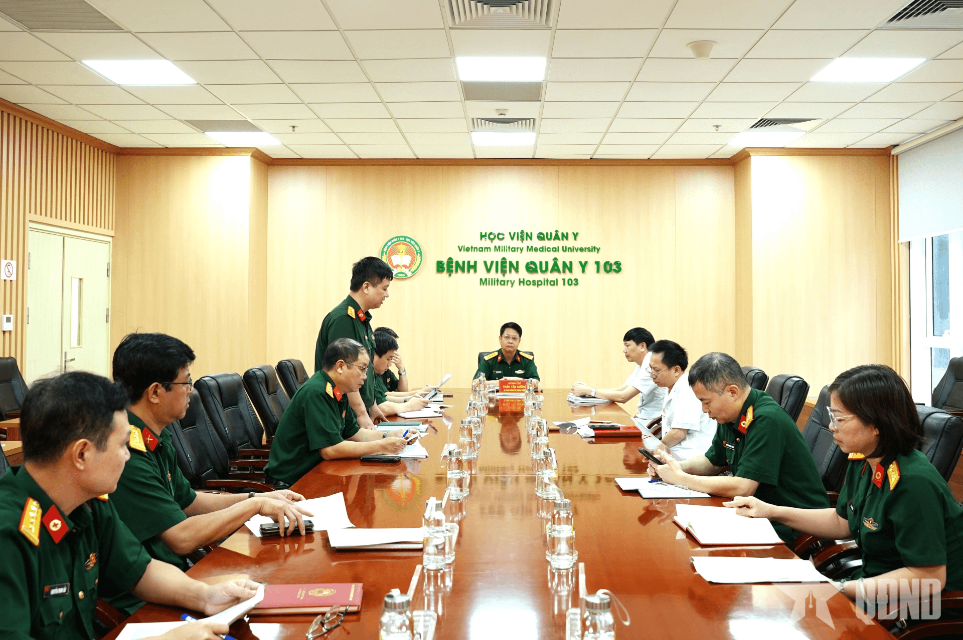 Bệnh viện Quân y 103 quyết tâm thực hiện thắng lợi các nhiệm vụ