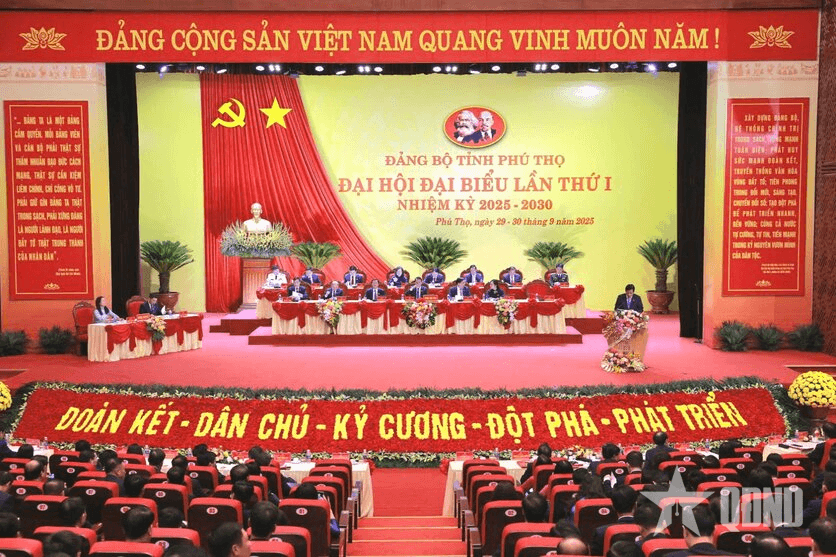 Đại hội đại biểu Đảng bộ tỉnh Phú Thọ lần thứ I, nhiệm kỳ 2025-2030 tiến hành phiên trù bị