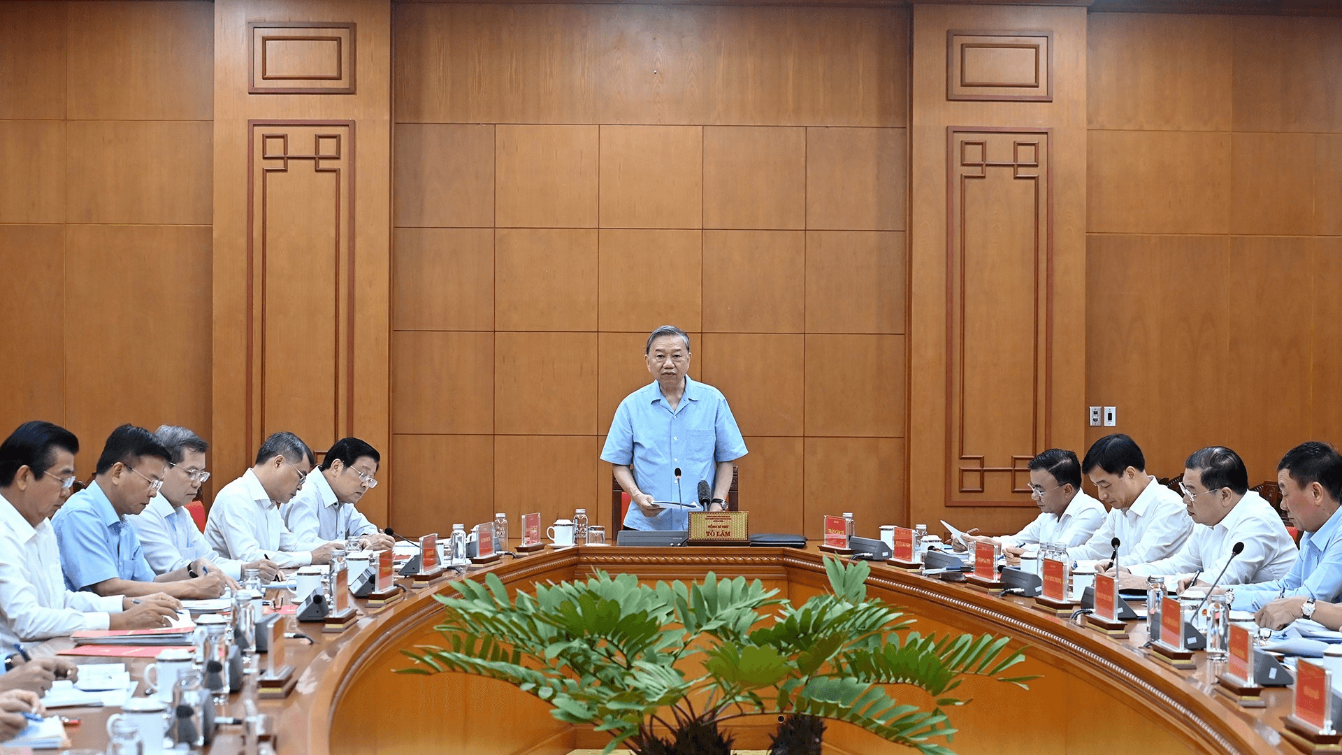 Tổng Bí thư Tô Lâm chủ trì cuộc họp Thường trực Ban Chỉ đạo Trung ương về phòng, chống tham nhũng, lãng phí, tiêu cực