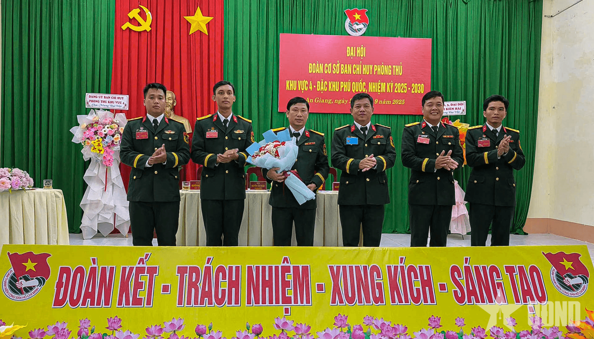 An Giang: Hoàn thành đại hội Đoàn các cấp trong lực lượng vũ trang