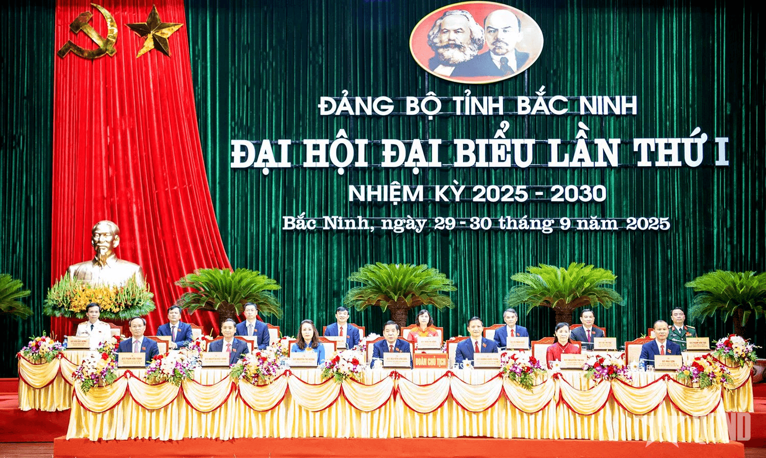 Đại hội đại biểu Đảng bộ tỉnh Bắc Ninh lần thứ I, nhiệm kỳ 2025 - 2030 họp phiên trù bị