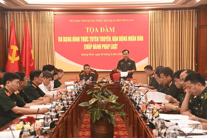 Tọa đàm “Đa dạng hình thức tuyên truyền, vận động nhân dân chấp hành pháp luật”