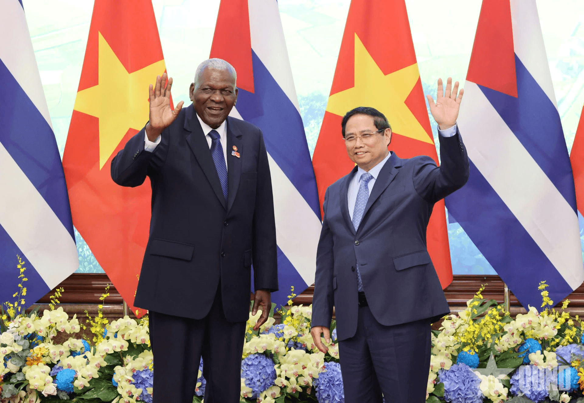 Chủ tịch Quốc hội Cuba hội kiến Thủ tướng Chính phủ Phạm Minh Chính
