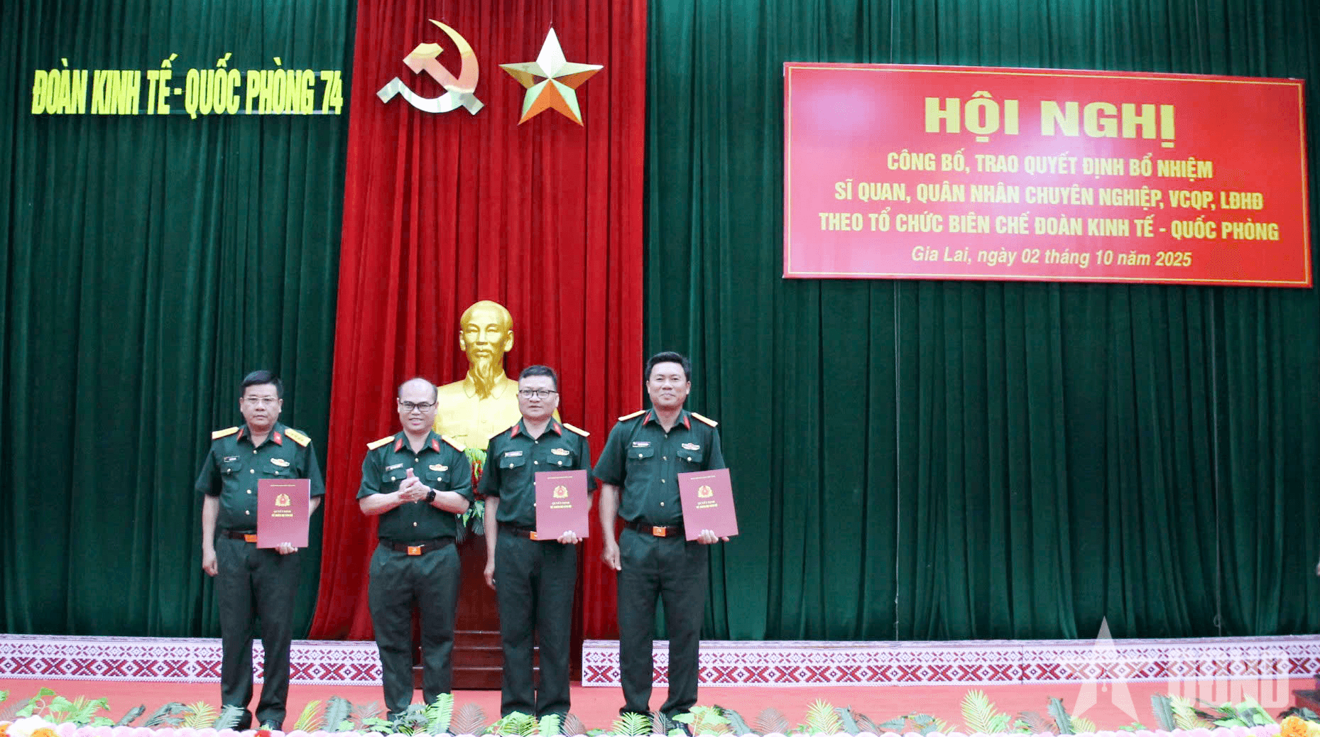 Đoàn Kinh tế - Quốc phòng 74: Khen thưởng 246 tập thể, cá nhân có thành tích xuất sắc trong thi đua
