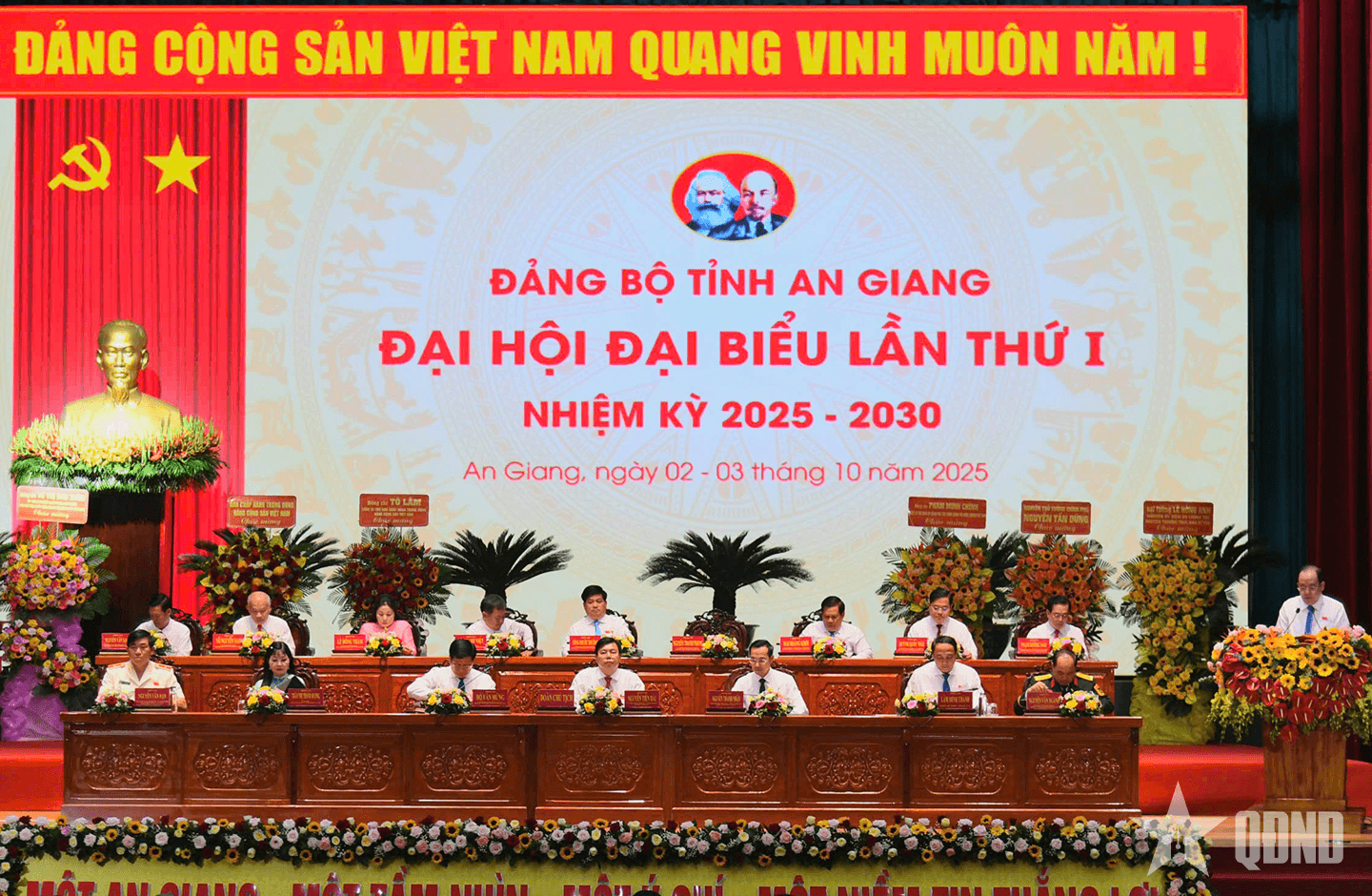 Khai mạc phiên trù bị Đại hội đại biểu Đảng bộ tỉnh An Giang lần thứ I, nhiệm kỳ 2025-2030