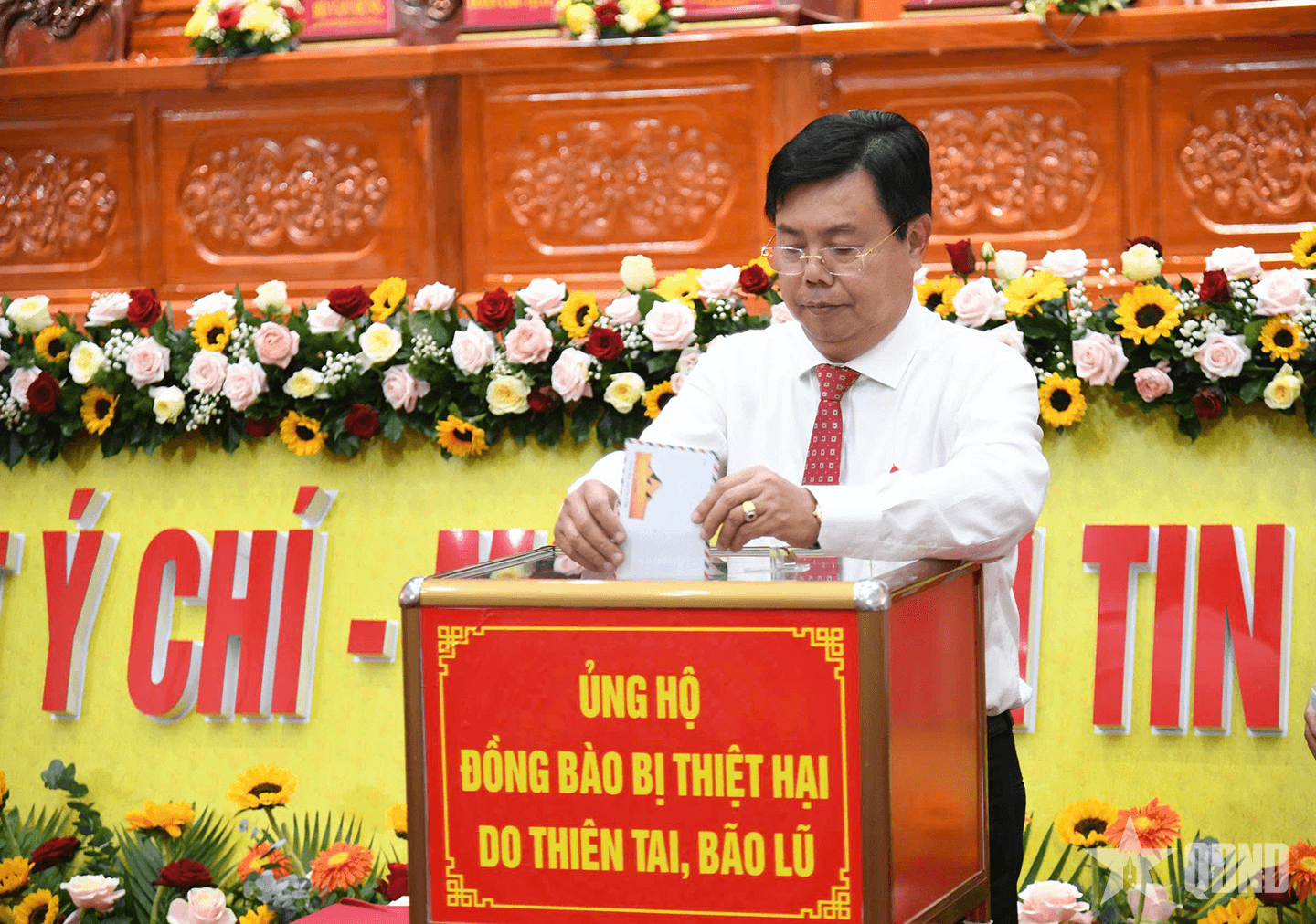 An Giang ủng hộ đồng bào bị thiệt hại do bão lũ
