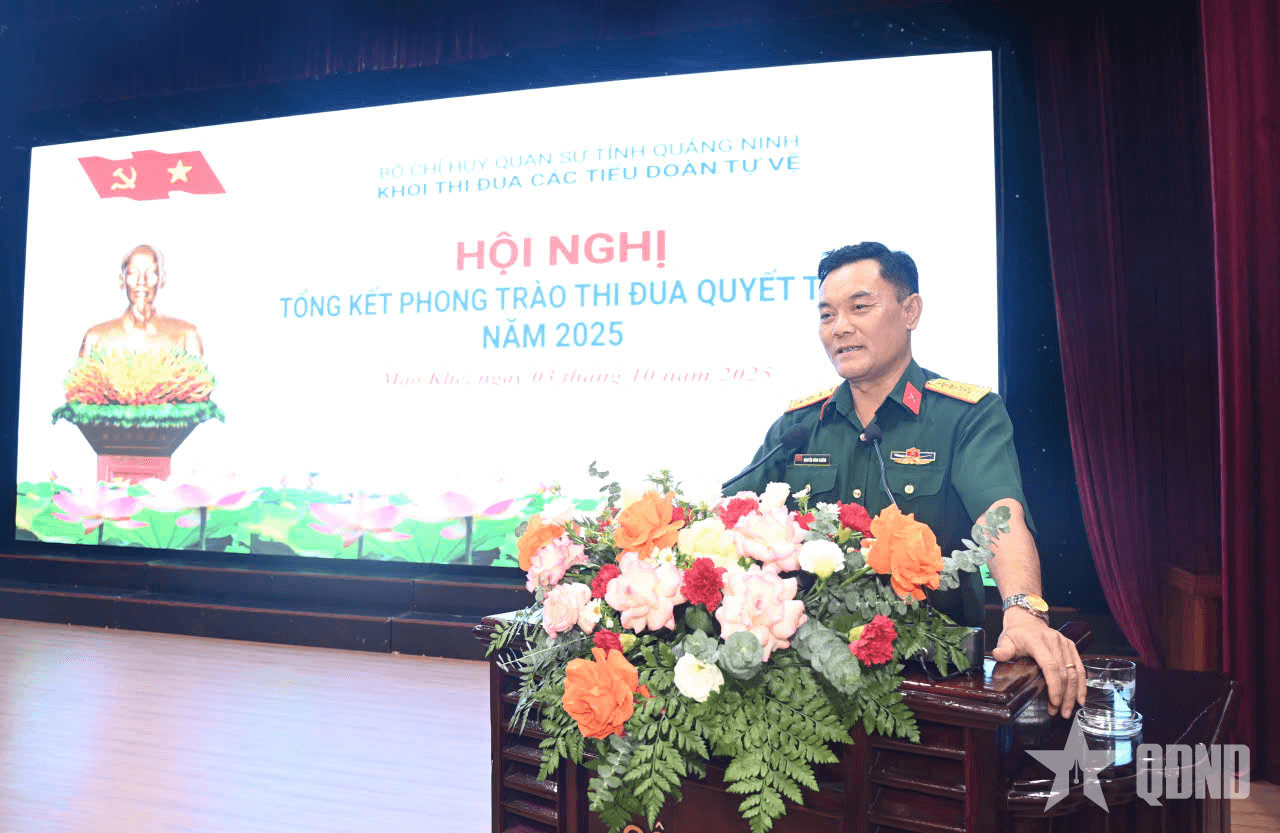 Quảng Ninh: Khối thi đua các Tiểu đoàn tự vệ tổng kết Phong trào Thi đua Quyết thắng năm 2025