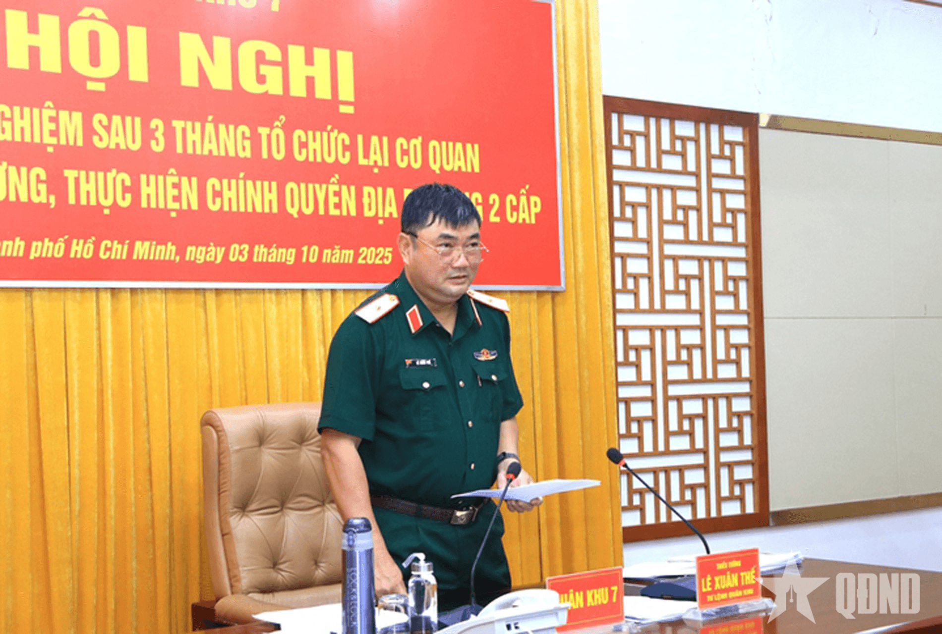 Quân khu 7 đẩy mạnh thực hiện công tác quân sự địa phương