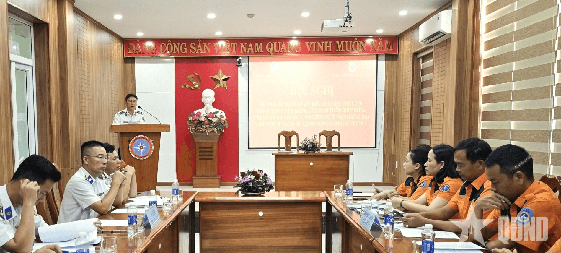 Vùng Cảnh sát biển 2 và Trung tâm Phối hợp tìm kiếm, cứu nạn hàng hải khu vực II phối hợp tốt trong công tác tìm kiếm, cứu nạn trên biển