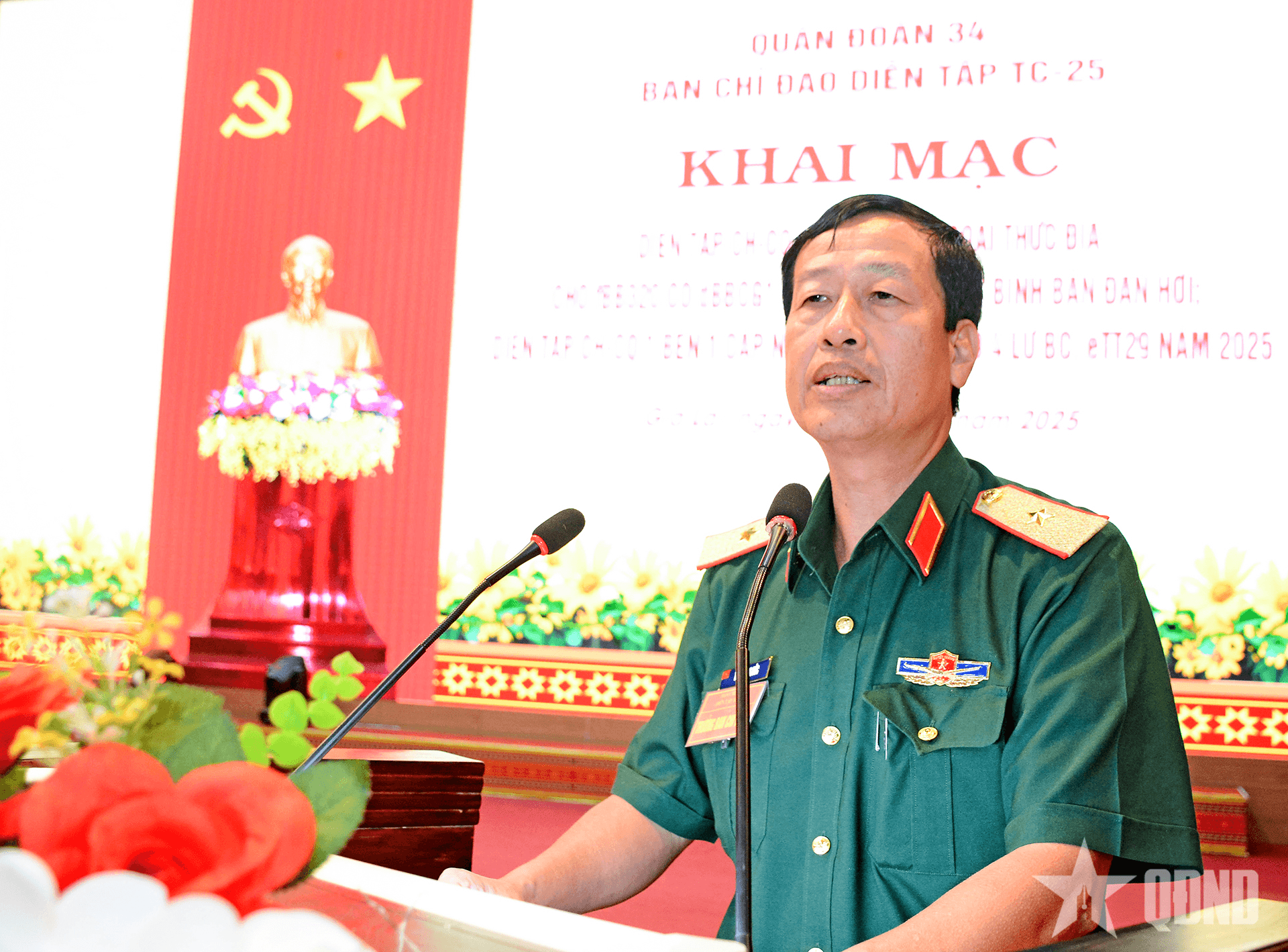 Quân đoàn 34: Diễn tập sát thực tế chiến đấu