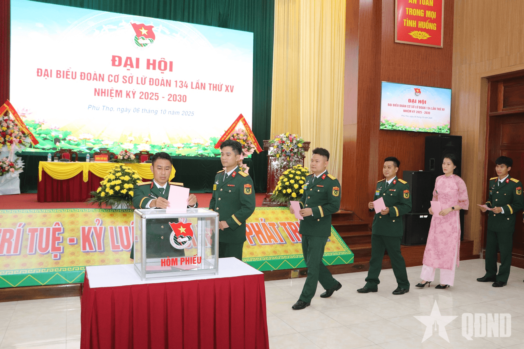 Đoàn cơ sở Lữ đoàn 134, Binh chủng Thông tin liên lạc: Bản lĩnh, trí tuệ, kỷ luật, đổi mới, phát triển